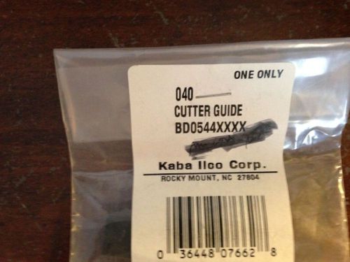 040 key machine CUTTER GUIDE BD0544XXXX kaba ilco cutter guide