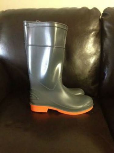 Onguard industries size 11 sureflex gray and orange pvc boots for sale