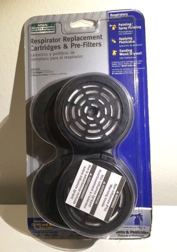 MSA Safety Works 817666 Replacement Cartridges and  Pre-Filters