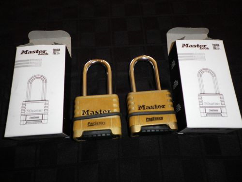 Two   Master Lock 1175LHRS