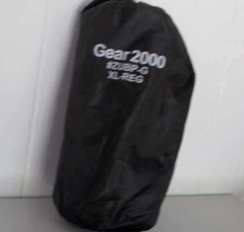 Gear 2000 riot / corrections vest &amp; carry bag vg size xl-reg for sale