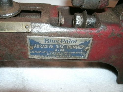 snap-on blue point abrasive disc trimmer A-88