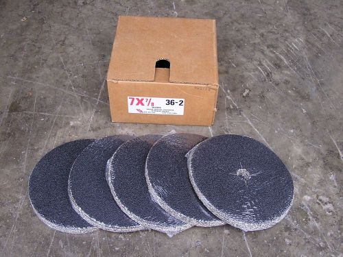 Sand Paper Round Discs 7 x 7/8