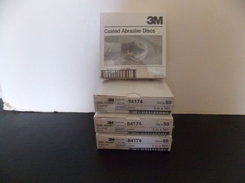 4 BOXES OF 50 EACH 268L 30 MIC GRADE 5&#034; DISCS FILM A/O D/F NEW SEALED