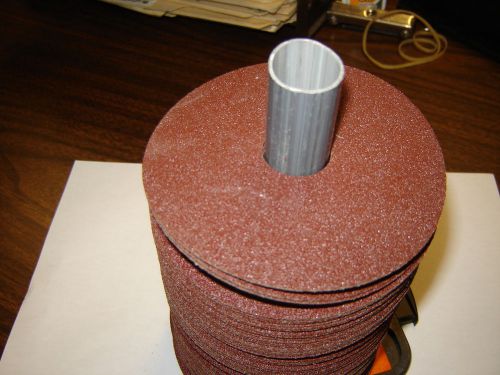 Abrasive discs 60 grit 4&#039; OD 7/8  ID