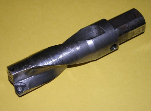 Komet 1.425&#034; kub trigon indexable drill w/ new inserts for sale