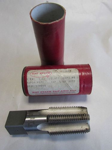 Hand tap 1&#034; x 11-1/2 tpi  pipe tap, 5 flute npt made in usa for sale