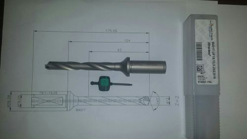 New walter valenite b4017.uf19.13,0.z02.91r  13mm indexable insert drill holder for sale