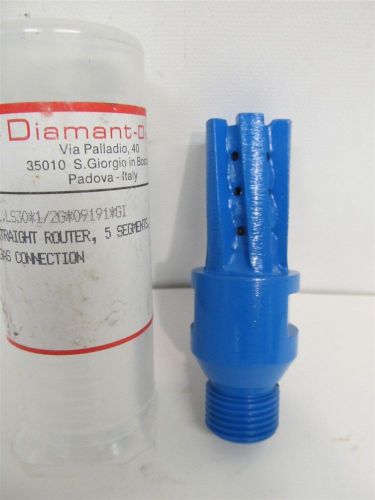 Diamant-D 9450001, 23mm x 40mm Straight Router, Blue Finger Bit