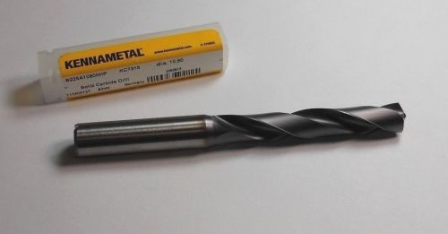 KENNAMETAL Carbide Drill 10.9mm B225A10900HP KC7315 &lt;466&gt;