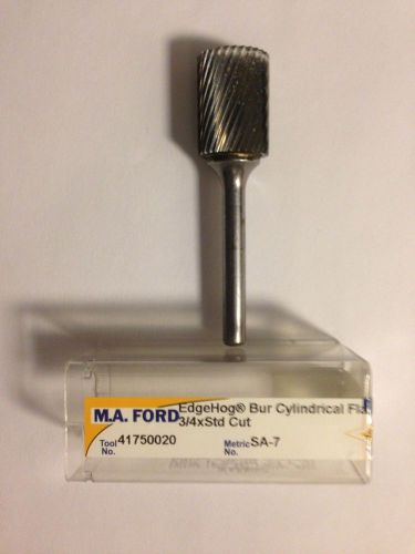 M.A. FORD EDGEHOG #41421 Bur Cylindrical 3/4xStd. Cut