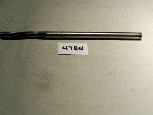 (#4784) used machinist 15/64 inch straight shank chucking reamer for sale