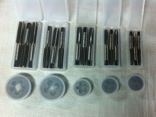 HSS BSB BSCY CYCLE 26 TPI TAP DIE SET 1/4&#034; TO 1/2&#034; HARD TO FIND 20 PCS SET HSS