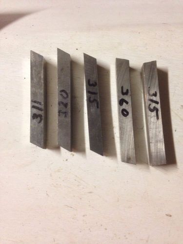 5/16&#034; Carbide Cutting Bits  Lot Of 5