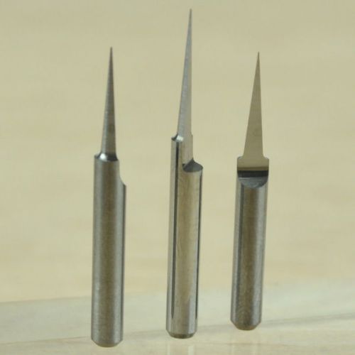 10x 10° 0.1mm Carbide Engraving Bits CNC Router Tool for PCB board