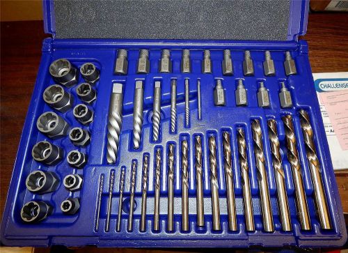 New Irwin Hanson 3101010 48 Piece Master Extractor Kit w/ Cobalt Left Hand Bits
