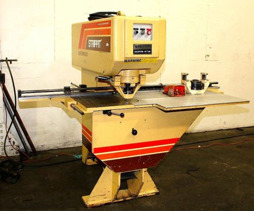1986 30 ton strippit model custom 18/30 punch press / fabricator for sale