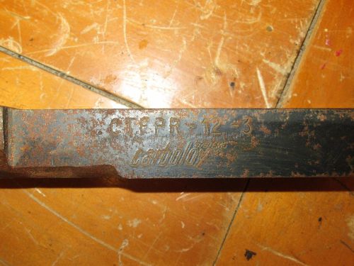 Carbaloy metal lathe bit holder CTEPR-12-3