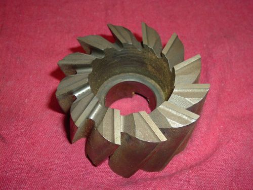 SHELL MILL CUTTER  4&#034; OD BY 1-1/4&#034;  I.D USA MADE RESHARPENED H.S.S L@@K