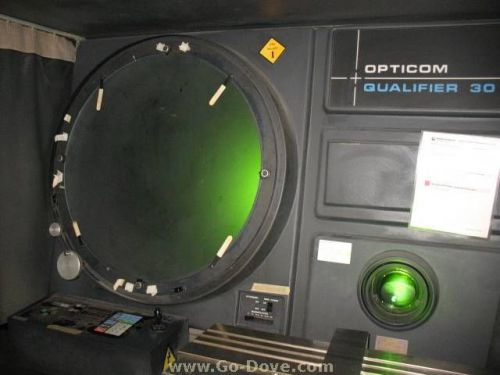 30&#034;  ogp oq-30s optical comparator, clip plus auto tbl positioning, proj. iii for sale