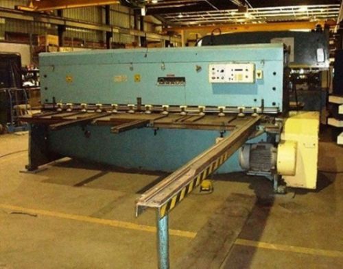 Used amada model m-3060 power squaring shear for sale