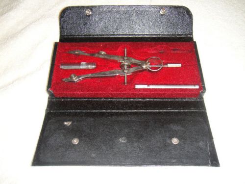 Vintage hago german protractor with case-3 pieces-#8408 for sale