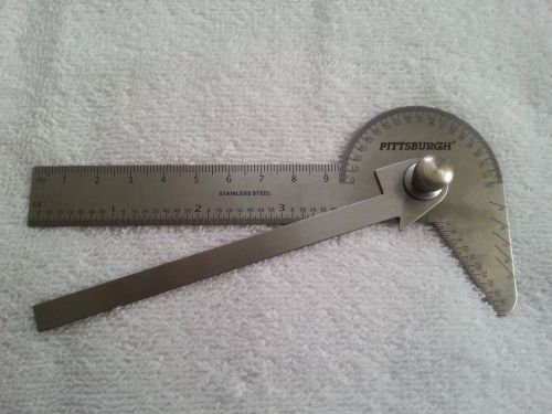 Pittsburgh drill point gage - protractor machinist for sale