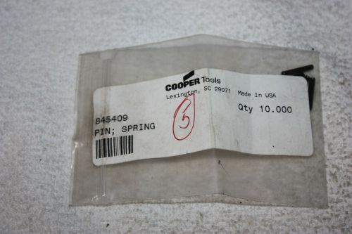 COOPER POWER TOOLS Spring Pin 84509 Lot Of 5 NEW