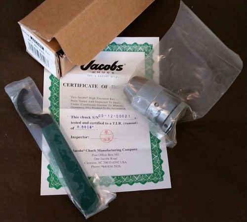 Jacobs 30526d high torque &amp; precision drill chuck, 0.315&#034; maximum capacity for sale