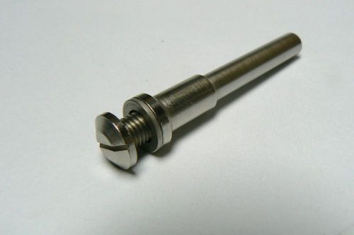 Mini mandrel screw head mandrel miniature 1/4&#034; shank &amp; 1/4&#034; screw 2-1/8&#034; long for sale