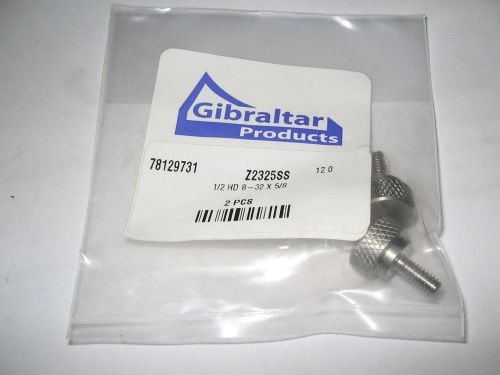 Gibraltar Thumb Screws, 1/2&#034; HD 8-32 x 5/8&#034; (QTY 2)
