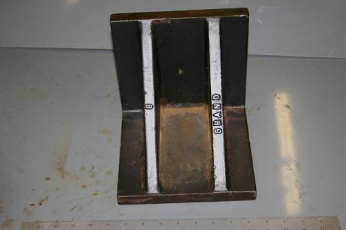Cast iron angle plate 7.5 x 8 x 7 in. for sale