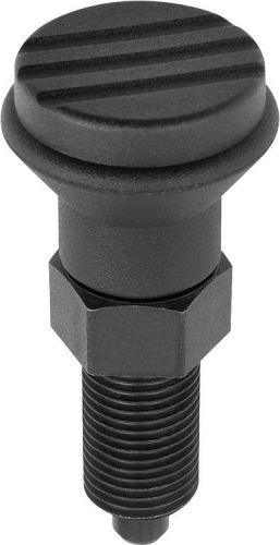5 - kipp pull knob m12 x 1.5 indexing plungers, non-locking, 03090-1206, qty. 5 for sale