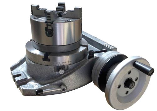 the adapter and 4 jaw chuck for 4&#034; rotary table