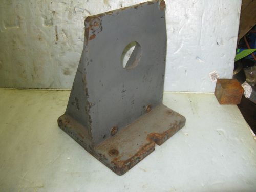 Bridgeport right angle bracket for rotary table vertical bracket used for sale