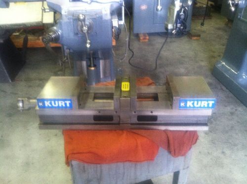 KURT CNC DOUBLE VISE VERY NICE PRE-OWNED MADE IN AMERICA
