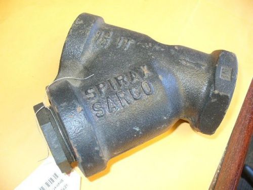 Spirax sarco strainer, 1-1/4&#034; npt for sale
