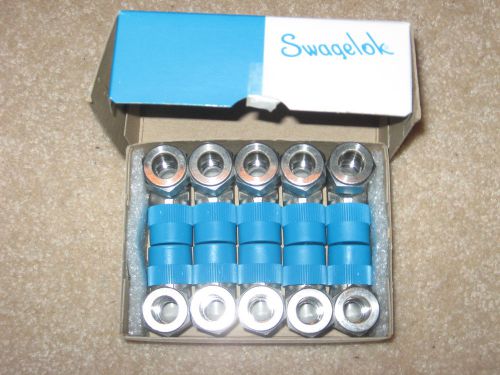 SWAGELOK (SS-810-2-8) FULL BOX OF 10 lot MALE ELBOW 1/2&#034; TUBE x 1/2&#034; MALE PIPE