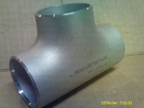 2 sch 10 t316 a403 wp 316/316l stainless steel welded tee for sale