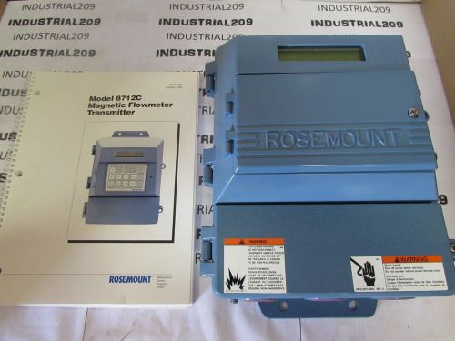 ROSEMOUNT 8712C MAGNETIC FLOWMETER 8712CT12M4 NEW IN BOX