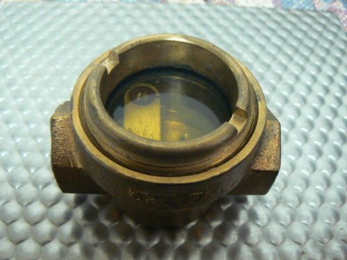 Bowser kaydon 811a-3/8 vane type liquid sight indicator, 3/8&#034; npt, amber lens for sale