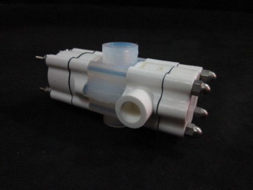 Diaphragm valve teflon 3 way 1031-076 fluroware for sale