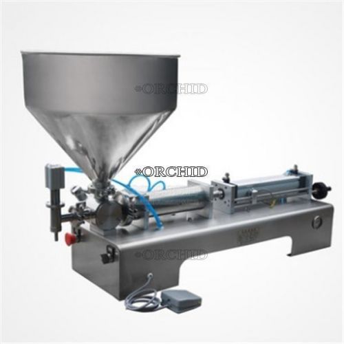 Cream shampoo cosmetic automatic filling machine for 100-1000ml with mixer for sale