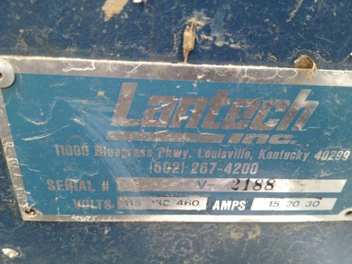 Lantech stretch wrapper v series model 2188 (inv. 4995-os) for sale