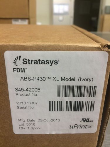 1 Stratasys P430 material cartridge 345-42005 Uprint Ivory
