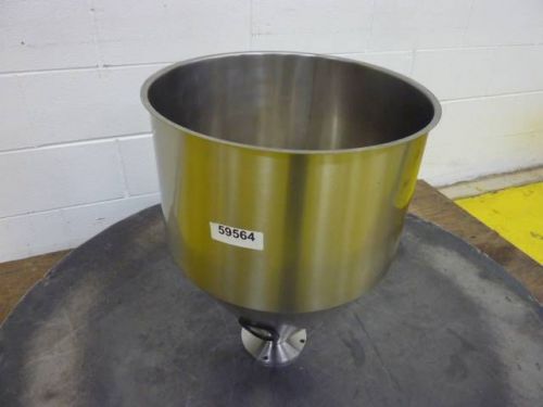 Stainless steel hopper top 14 3/4&#034; opening #59564 for sale