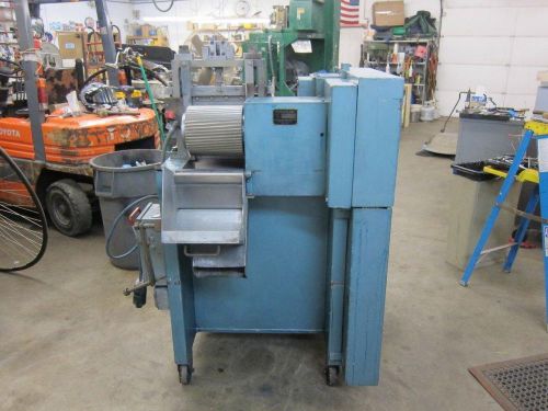 Cumberland 8&#034;pelletizer 48 knife helical 5 hp for sale