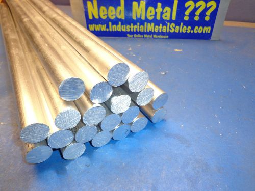 3/4&#034; dia x 22-1/2&#034;-long  6061 t6511 aluminum round bar-&gt;20 pieces free shipping for sale