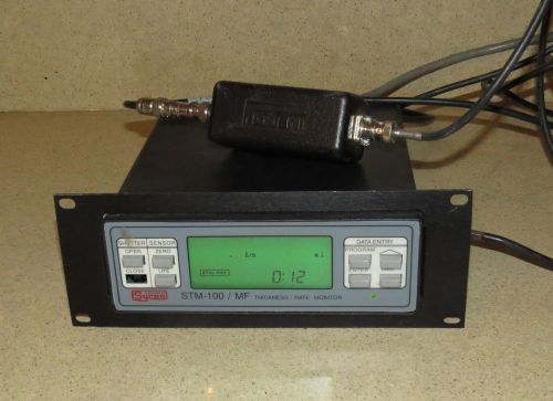 Sycon Instruments STM-100 /MF THICKNESS RATE MONITOR W/ INFICON OSCILLATOR