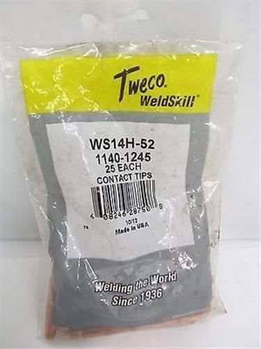 Tweco, WS14H-52, Heavy Duty, Series 14 Tip - 22 pack